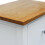VidaXL vidaXL Solid Oak Wood Nightstand Bedroom Bedside Cabinet Side Table Stand 6