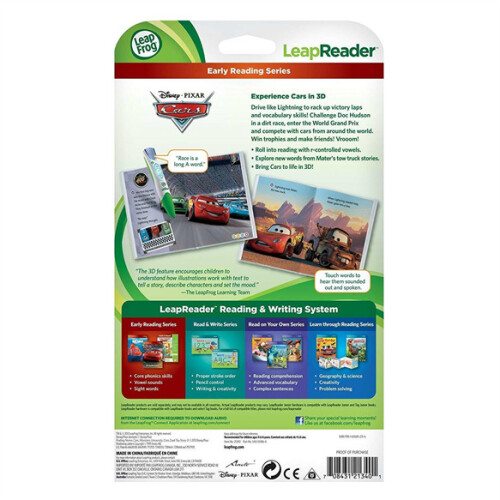 LeapFrog Disney LeapFrog LeapReader Book Cars2 3D 2