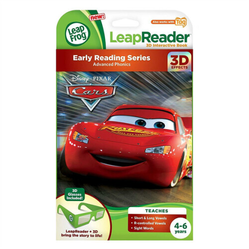LeapFrog Disney LeapFrog LeapReader Book Cars2 3D