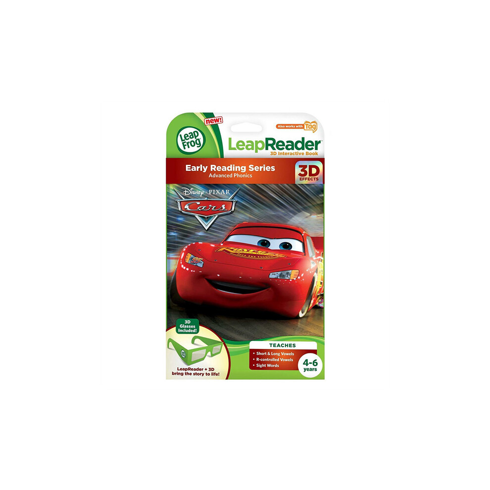 Disney LeapFrog LeapReader Book Cars2 3D