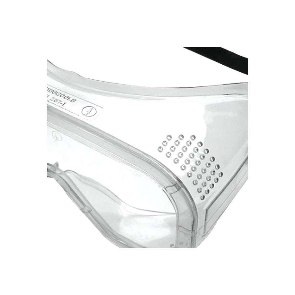 Jsp Martcare Vent Safety Goggles Clear Lens Dust Protect 5038428000314