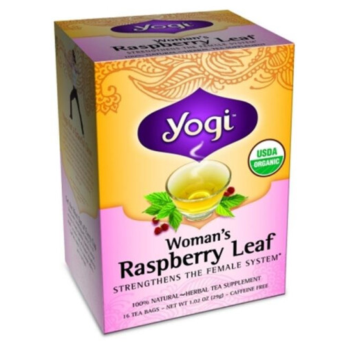 Raspberry Leaf, Caffeine Free, 16 Tea Bags, 1.02 oz (29 g)