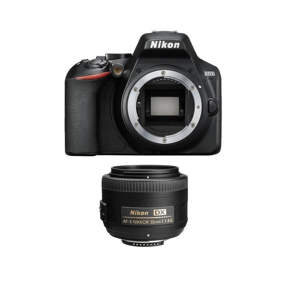 Nikon D3500 + Af-S 35Mm F1.8g Dx Black