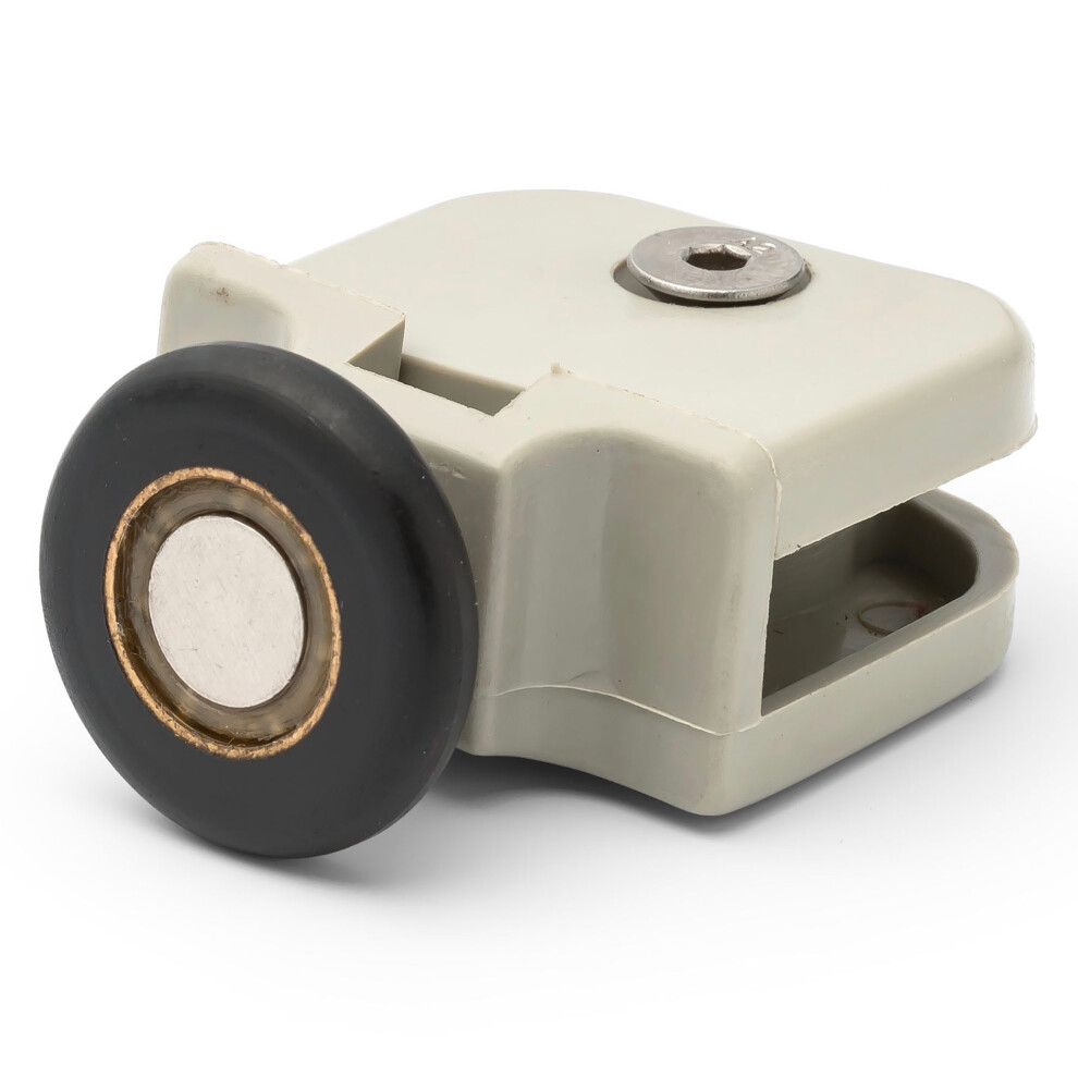 1 X Single Spare Top Shower Door Rollers/Runners/Wheels 28Mm Wheel Diameter Aq7 5060626640030