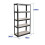 Heavy Duty Storage Racking 5 Tier Black Shelving Boltless for Garage 2