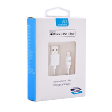 (Black) Apple MFI Certified Lightning 1m Data and Charge Cable
