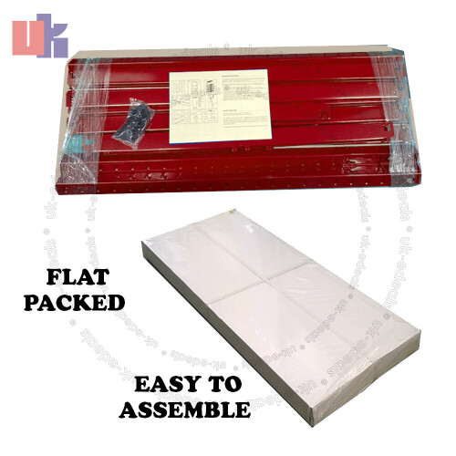 Red Storage Shelving Unit Heavy Duty 5 Tier Shelf Steel Racking 1