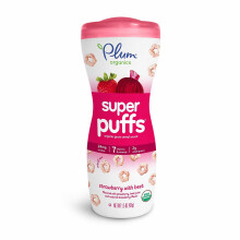 Plum Organics, Organic Grain Cereal Snack, Strawberry with Beet, 42 g