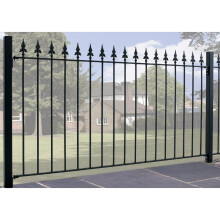 Saxon Iron Fence | 1.8m Spiked Iron Fencing