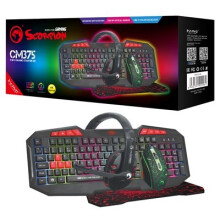 Marvo Scorpion Cm375 4-In-1 Gaming Starter Kit CM375-UK