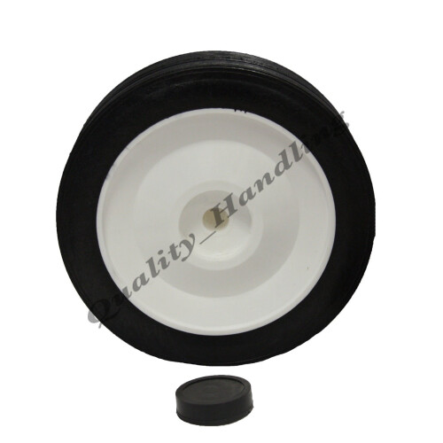 Parnells Roue en caoutchouc de remplacement de tondeuse à gazon de 150 mm 6" - ensemble de 2 2