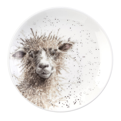Wrendale Wrendale Designs Set of 4 Coupe Appetiser Plates 1