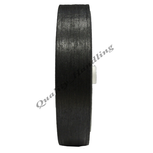 Parnells Roue tondeuse de 200 mm 8", roue en caoutchouc de remplacement, camion - ensemble de 2 1