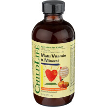 ChildLife Essentials, Essentials, Multi Vitamin & Mineral, Natürliche Orange/Mango, 8 fl oz (237 ml)