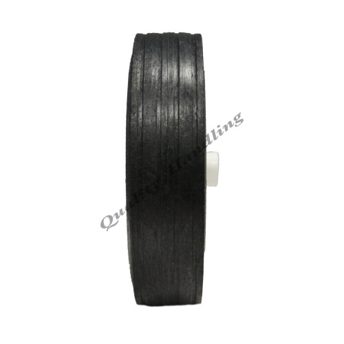 Parnells Roda de 170 mm para cortador de relva de 7 polegadas, borracha de substituição, camião - conjunto de 2 1