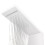 VidaXL vidaXL Shower Panel System Aluminium Matte White Tower Column Pillar Bathroom 4