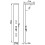 VidaXL vidaXL Shower Panel System Aluminium Matte White Tower Column Pillar Bathroom 9