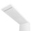 VidaXL vidaXL Shower Panel System Aluminium Matte White Tower Column Pillar Bathroom 6