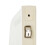 VidaXL vidaXL Wall-mounted Urinal Privacy Screen Ceramic White Divider Partition 8