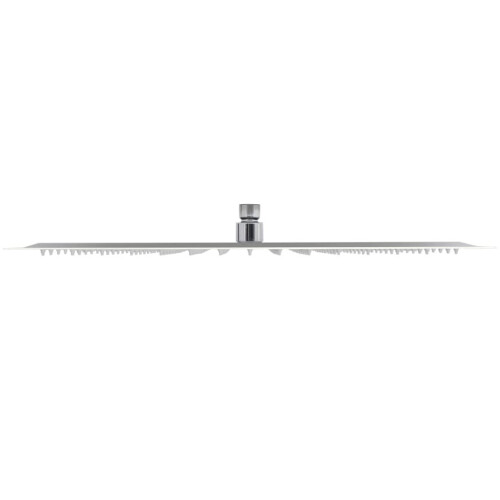 VidaXL vidaXL 2x Rain Shower Head Stainless Steel 40x40cm Water Saving Bath Accessory 1
