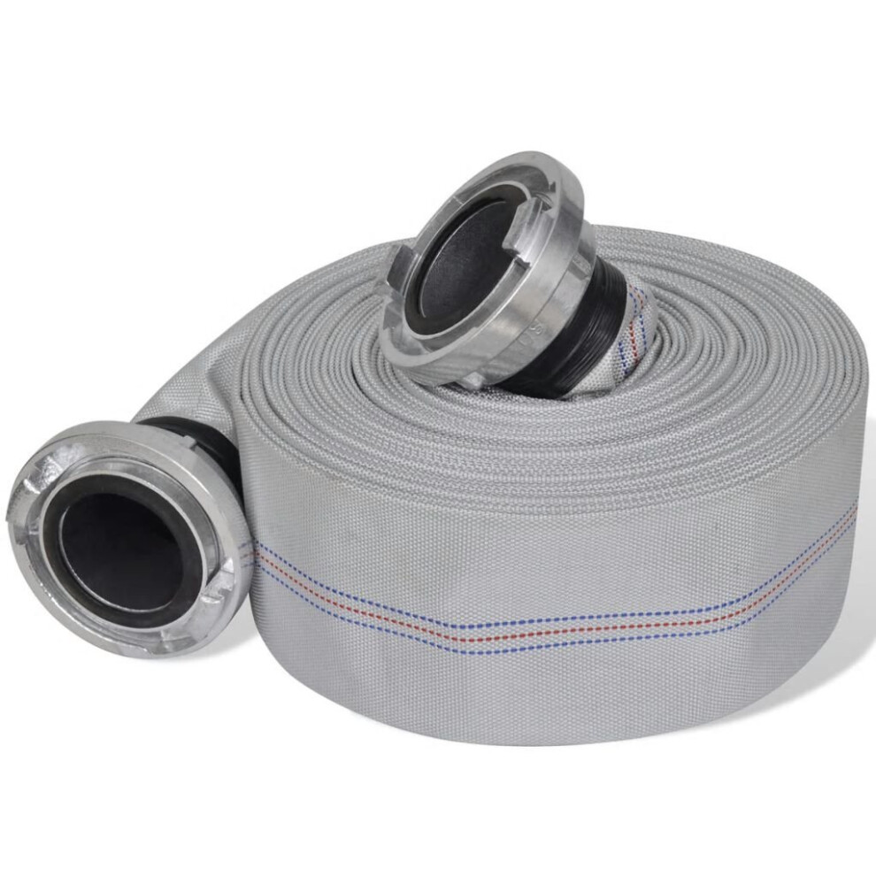 Vidaxl Fire Hose 20M 3" With B-Storz Couplings Flat Water Pump Reel Tubing