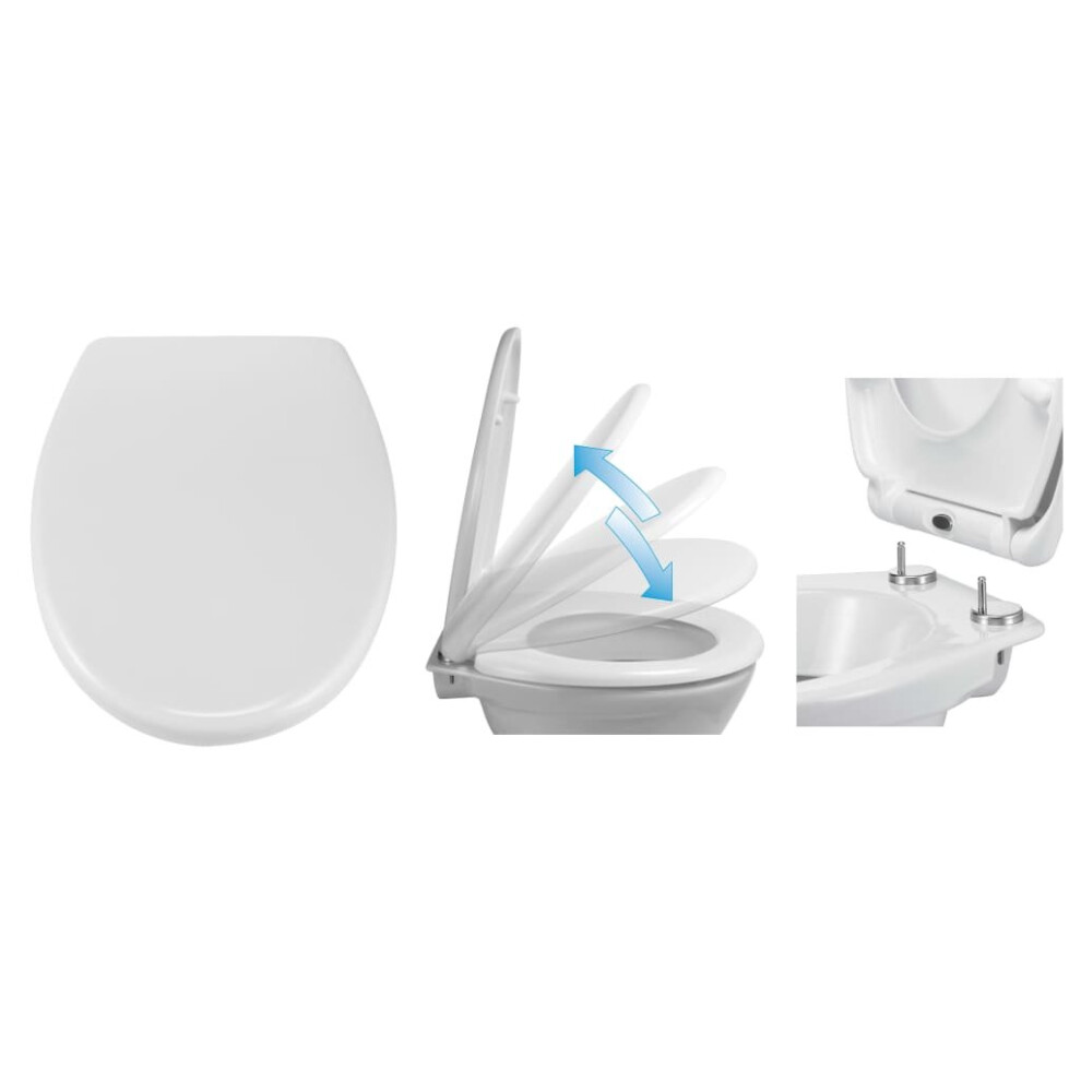 HI Toilet Seat with Quick Release and Soft-close Bidet Bathroom Accessory