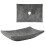 VidaXL vidaXL Waschbecken 50x35x12 cm Marmor Schwarz 1
