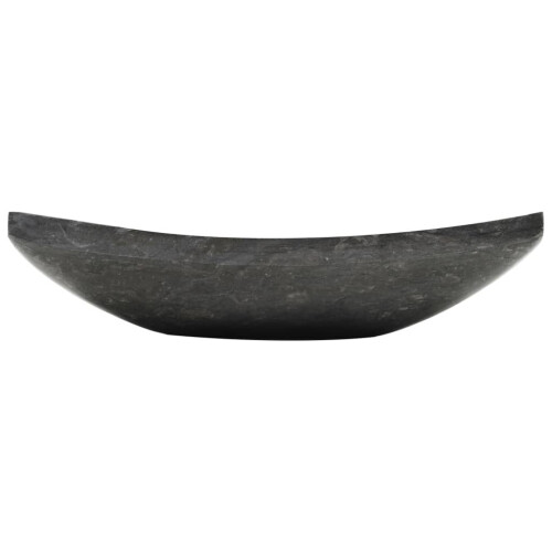 VidaXL vidaXL Waschbecken 50x35x12 cm Marmor Schwarz 2