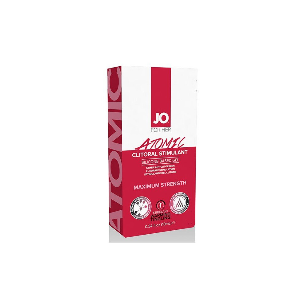 System Jo Clitoral Stimulant Warming Atomic 10 Ml Sj40179