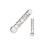 Callisto Clear Glass Dildo Glas 63422 1