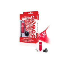 Charged Remote Control Panty Vibe Red The Screaming O 12792
