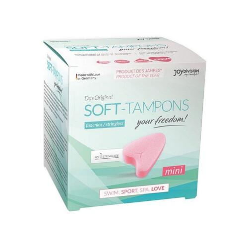 JOYDIVISION SOFT-TAMPONS - ORIGINAL WEICHE TAMPONS MINI 3 UDS