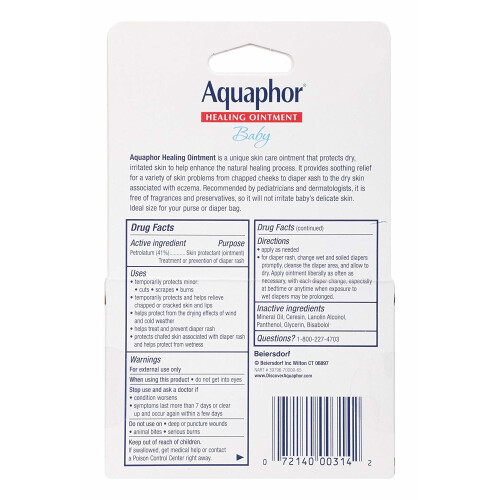 Aquaphor Aquaphor, Baby, Healing Ointment, 2 Tubes (10g each) 1