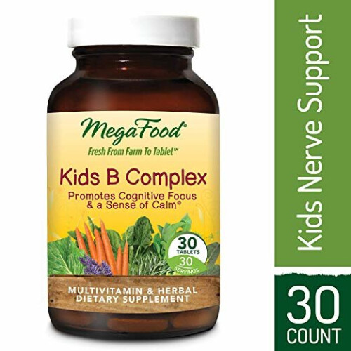 MegaFood, Complexe B Pour Enfants, 30 Mini-Comprimés