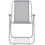VidaXL 6pc vidaXL Grey Textilene Outdoor Dining Set 8