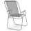VidaXL 6pc vidaXL Grey Textilene Outdoor Dining Set 10