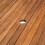 VidaXL vidaXL Solid Acacia Wood Outdoor Dining Table 200cm with Umbrella Hole Stand 4