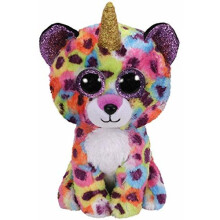 ty 36284 15 cm Giselle Leopard W/Horn-Beanie BOOS Mehrfarbig Einheitsgre