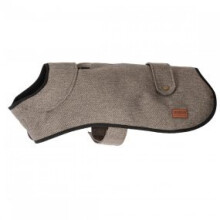 (60cm, Brown Herringbone) Ancol Heritage Dog Coat