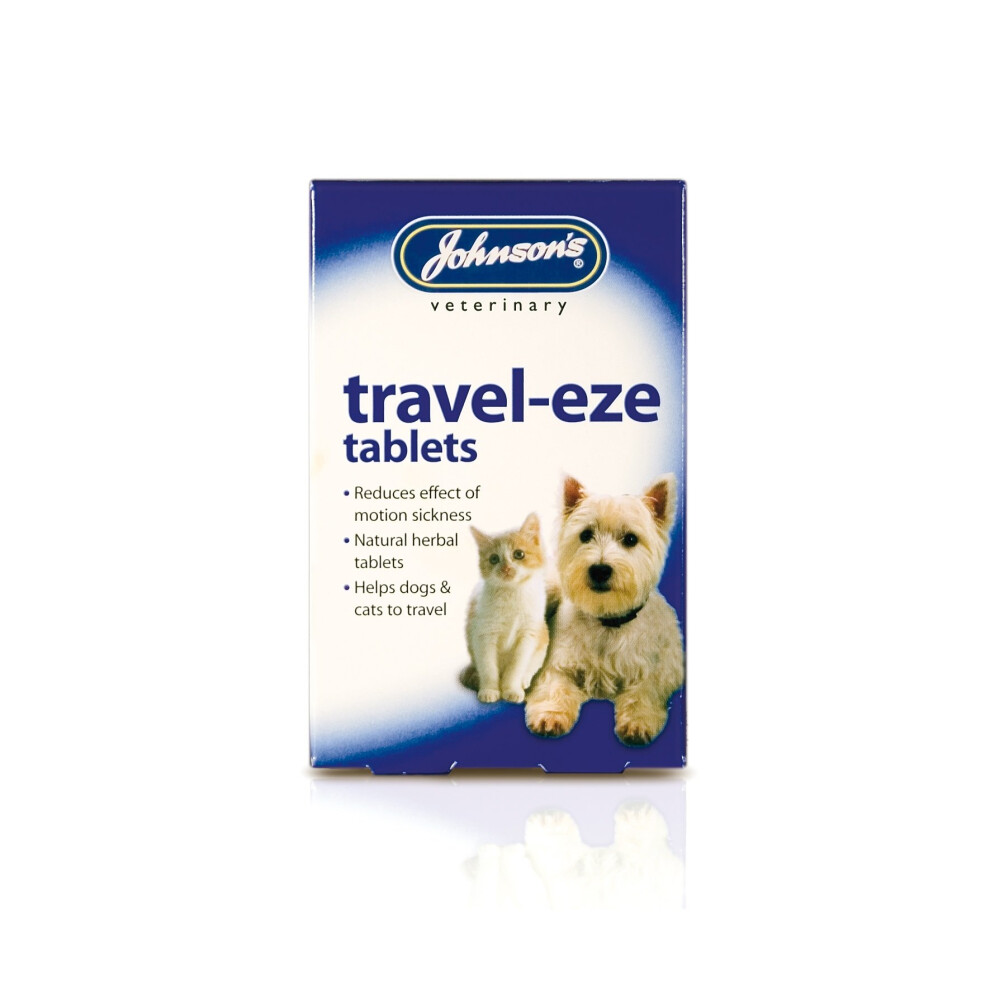 Johnsons Veterinary Dog/Cat Travel-Eze Tablets