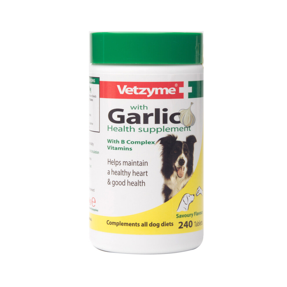 Vetzyme Garlic Tablets