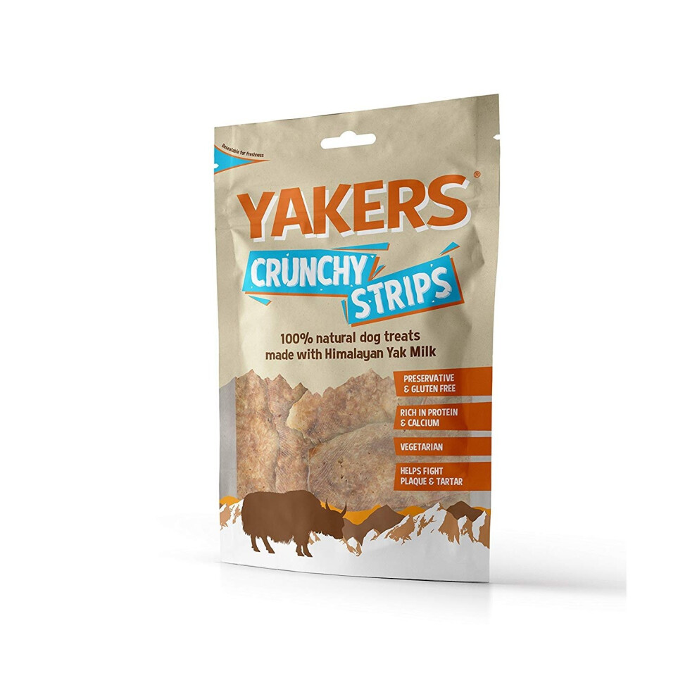 Yakers Crunchy Strips Dog Treat