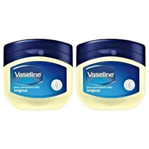 Vaseline 2 τεμάχια Vaseline Pure Petroleum Jelly 100Ml Ενυδατική κρέμα δέρματος Chapping Protect Original