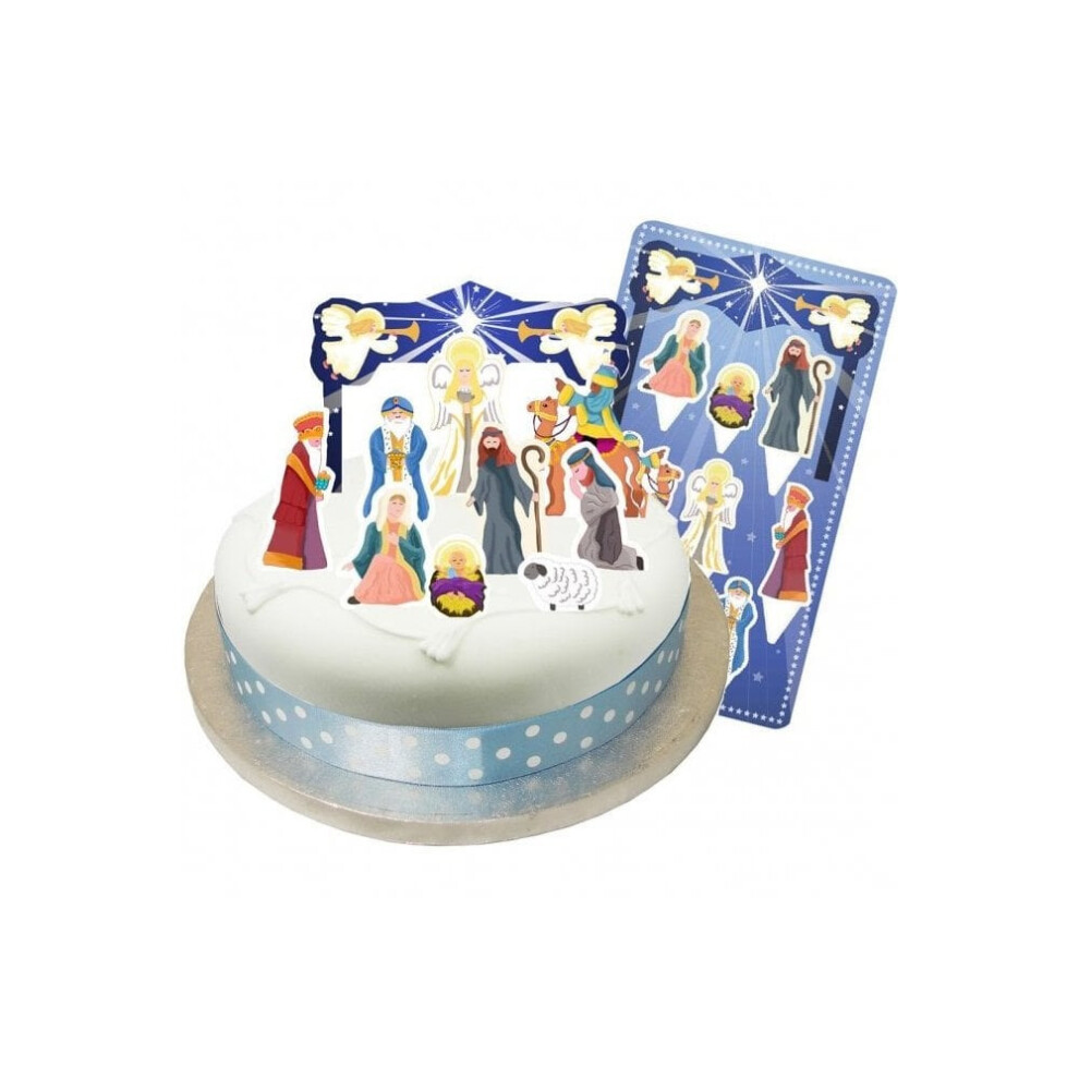 Nativity Cake Topper Kit