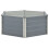 VidaXL vidaXL Galvanised Steel Raised Planter | Hexagonal Flower Bed 3