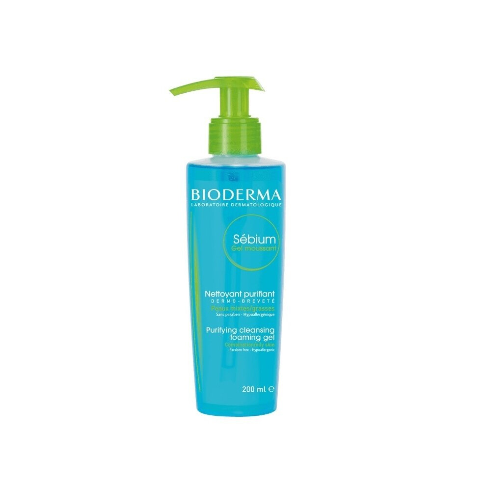 Bioderma Sebium Purifying Cleansing Foaming Gel 200ml
