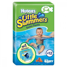 Huggies Little swimmers 3-4 12 pack