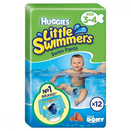 Huggies Huggies Little swimmers 3-4 12 pack