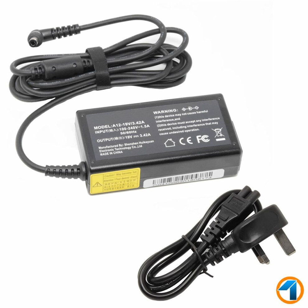 FOR FUJITSU SIEMENS LIFEBOOK A557 CHARGER LAPTOP POWER SUPPLY WITH LEAD