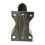 Parnells 8" 200mm pare-crevaison 2 rotes fixes 2 freins 200 x 50mm - jeu de 4 6